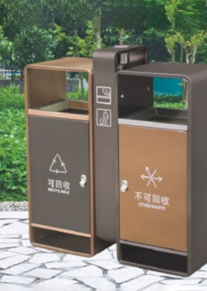 地產物業—垃圾箱